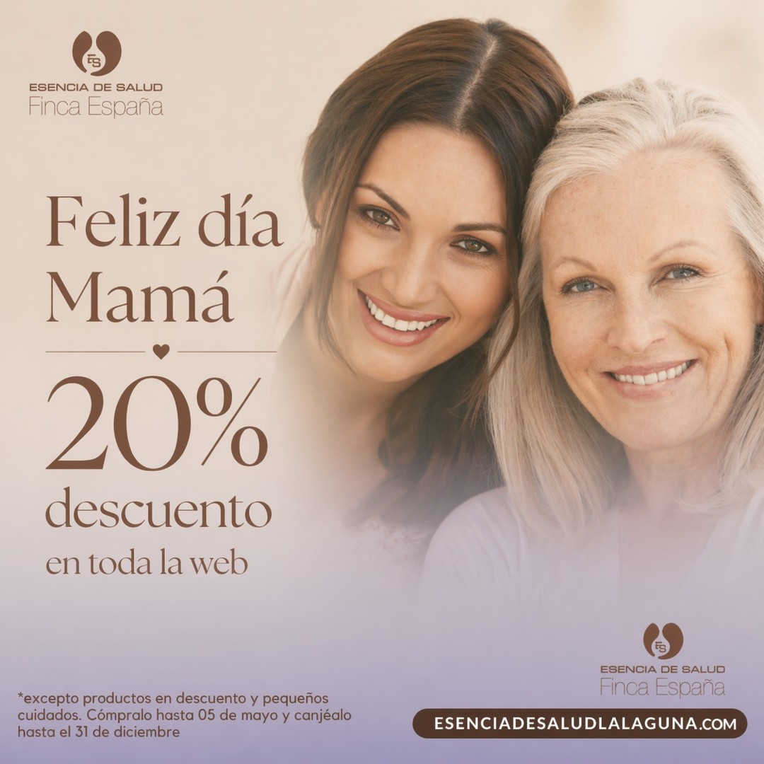 Mamá siempre está… ahora nos toca a nosotros 🌸Un ratito para desconectar, cuidarse y sentirse bien 💆‍♀️✨20% en tratamientosReserva su momento aquí 👉
https://esenciadesaludlalaguna.com/reservas/tratamientos/