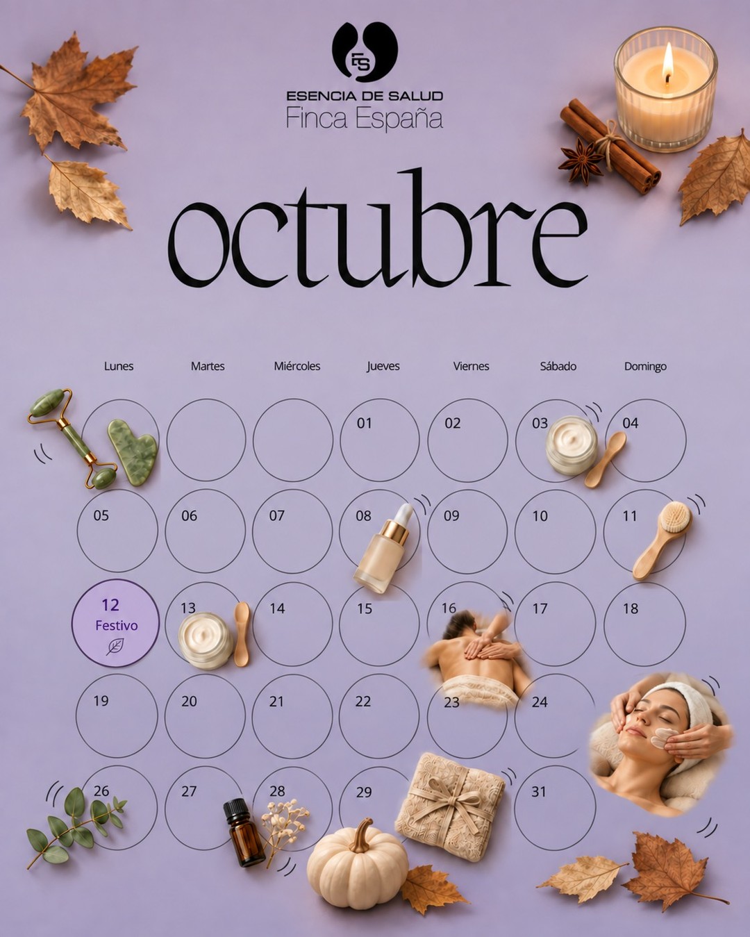 🍂 ¿Qué planes tienes para octubre?

Entre trabajo, compromisos y días que pasan volando, reserva también un momento para ti. Para bajar el ritmo, respirar y disfrutar de que te cuiden. 🤍

En Esencia de Salud creemos que ese tiempo también merece un lugar en tu agenda. ✨

¿Cuál va a ser tu momento para ti este mes? 💬

📍 Esencia de Salud · La Laguna 
🔗 https://esenciadesaludlalaguna.com/